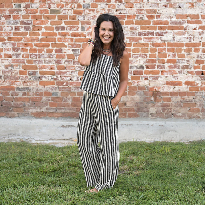 Textured Stripe Set