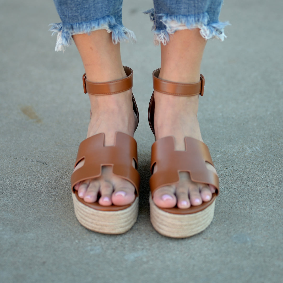 Bamboo Platform Shoes