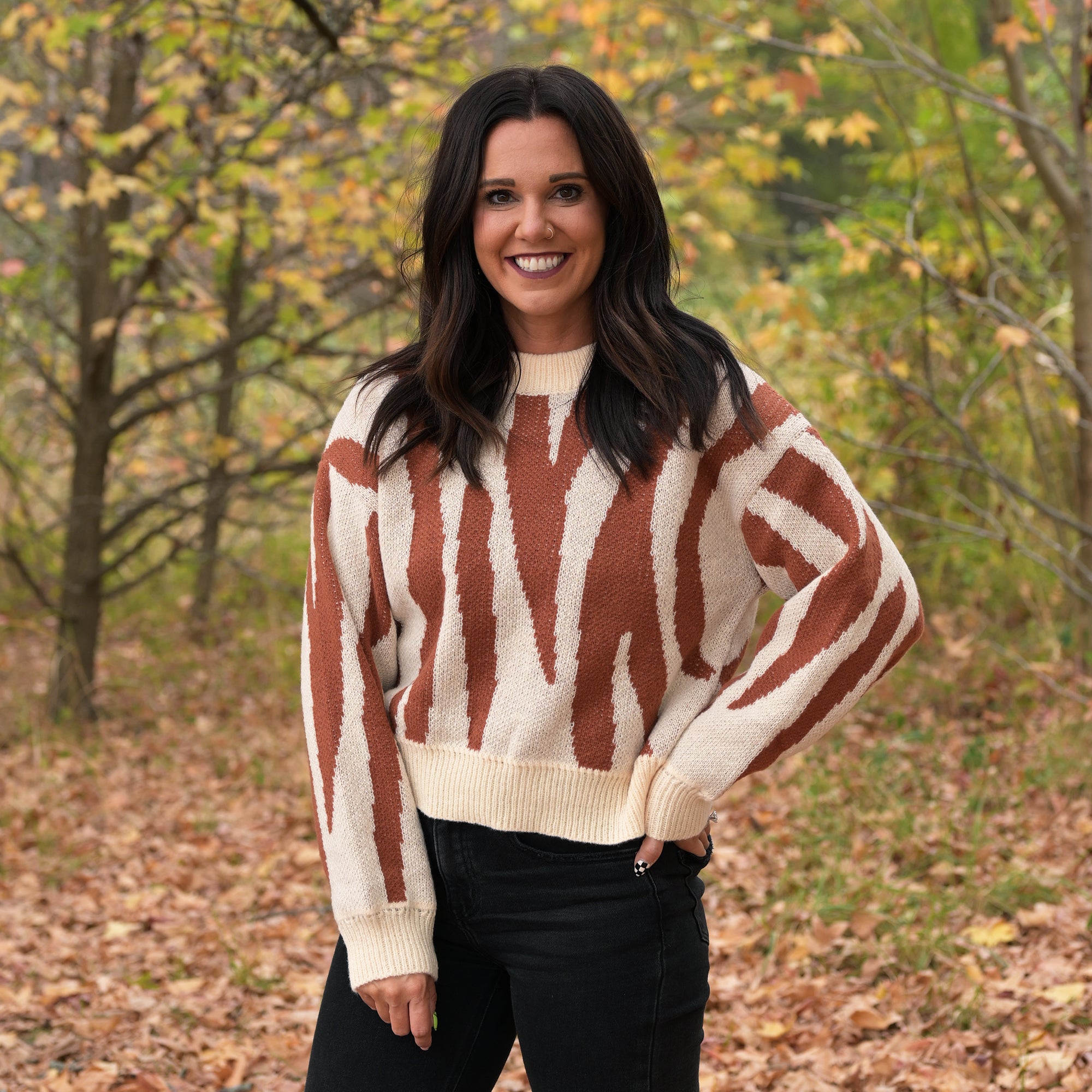 Tiger Stripe Sweater